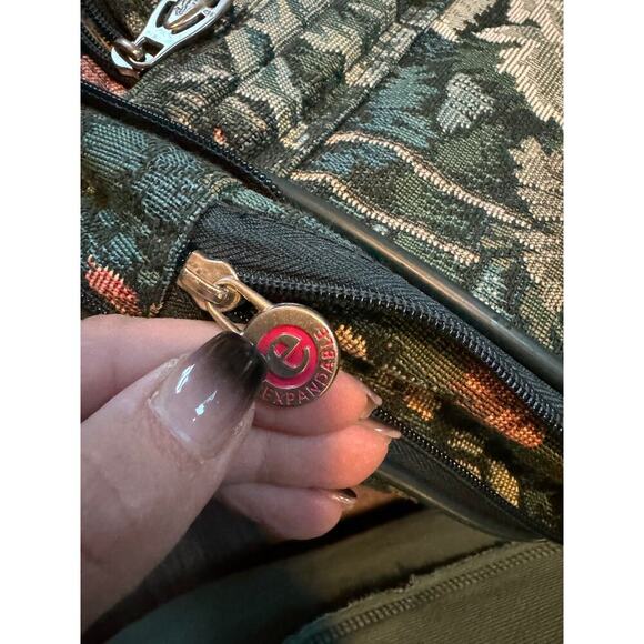 Vintage Atlantic Brand Travel bag Large 12 in x 20 - Picture 7 of 10